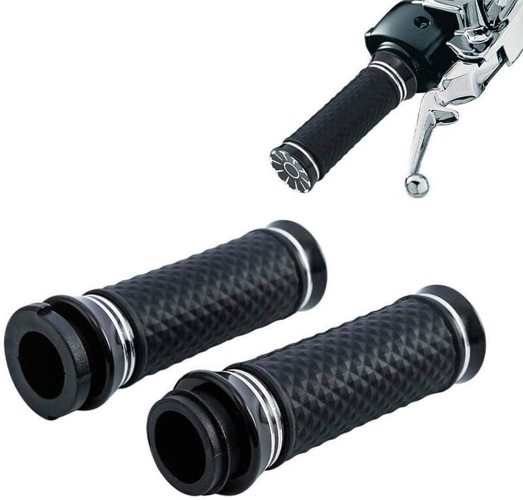 Attitude Inc Attitude Inc Handlebar Hand Grips, Black CNC Machined/ Rubber Gel Grip, 1 in, Handlebar, For Harley Heritage Classic 2018-2020, Pair Attitude Inc Handlebar Hand Grips, Black CNC Machined/ Rubber Gel Grip, 1 in, Handlebar, For Harley Heritage Classic 2018-2020, Pair Autofit