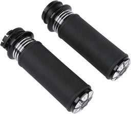 Attitude Inc Attitude Inc Handlebar Hand Grips, Black Machined, Gel Rubber Grip, 1 in, Handlebar, For Harley Road Glide Custom Softail Slim FLSL, Pair Attitude Inc Handlebar Hand Grips, Black Machined, Gel Rubber Grip, 1 in, Handlebar, For Harley Road Glide Custom Softail Slim FLSL, Pair Autofit
