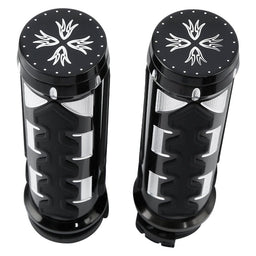 Attitude Inc Attitude Inc Handlebar Hand Grips Electric Throttle, Black CNC Machine, 1 in, Handlebar, For Harley Road Glide 2008-2020, Pair Attitude Inc Handlebar Hand Grips Electric Throttle, Black CNC Machine, 1 in, Handlebar, For Harley Road Glide 2008-2020, Pair Autofit