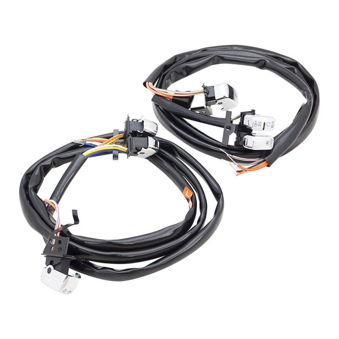 Attitude Inc Attitude Inc Handlebar Switch Wiring Kit, Chrome Black lettering, 48 Inch Loom, for Harley ,1996 to 2006 , kit Attitude Inc Handlebar Switch Wiring Kit, Chrome Black lettering, 48 Inch Loom, for Harley ,1996 to 2006 , kit Autofit