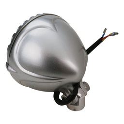 Attitude Inc Attitude Inc Headlight 5.0'' Aluminium, Silver/Silver, Vintage Antique Style Chopper Bobber , Each Attitude Inc Headlight 5.0'' Aluminium, Silver/Silver, Vintage Antique Style Chopper Bobber , Each Autofit