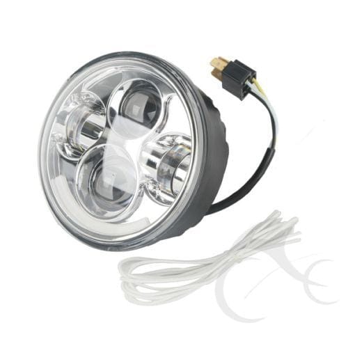 Attitude Inc Attitude Inc Headlight insert, 5-3/4 Daymaker Chrome For Harley Attitude Inc Headlight insert, 5-3/4 Daymaker Chrome For Harley Autofit