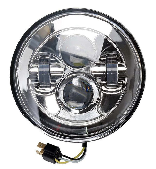 Attitude Inc Attitude Inc Headlight insert, 7 Inch LED Daymaker Chrome For Harley Attitude Inc Headlight insert, 7 Inch LED Daymaker Chrome For Harley Autofit