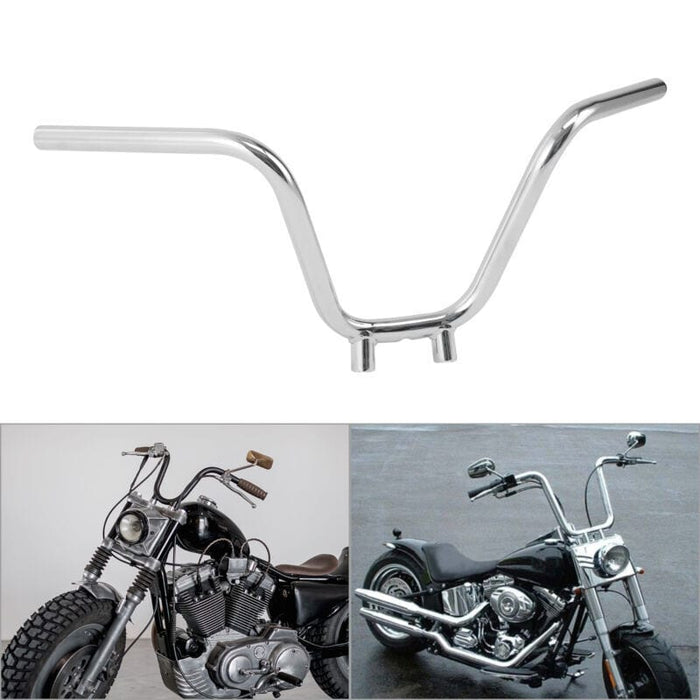 Attitude Inc Attitude Inc JackRabbit Handlebar 1 in, 10 in, rise, 1.2 in riser  in, Matt Black, For Harley  Softail Sportster Fat Boy Dyna, Each Attitude Inc JackRabbit Handlebar 1 in, 10 in, rise, 1.2 in riser  in, Matt Black, For Harley  Softail Sportster Fat Boy Dyna, Each Autofit