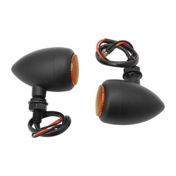 Attitude Inc Attitude Inc Mini Bullet Universal Turn Signal Indicator Lights LED, Black, For Harley Models, Pair Attitude Inc Mini Bullet Universal Turn Signal Indicator Lights LED, Black, For Harley Models, Pair Autofit