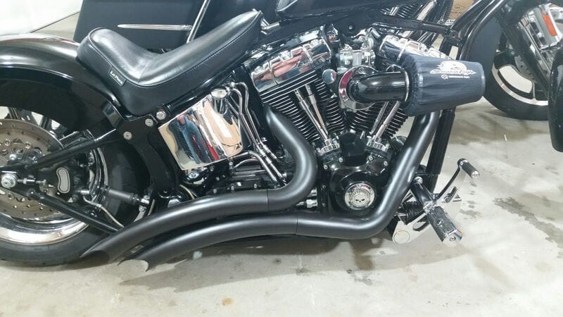 Attitude Inc Attitude Inc, Razors Black Headers, Exhuast Kit, Big Radius Suit Harley Softail 1986-2017, Black, Heathields Attached, Kit Attitude Inc, Razors Black Headers, Exhuast Kit, Big Radius Suit Harley Softail 1986-2017, Black, Heathields Attached, Kit Autofit