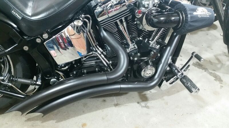 Attitude Inc Attitude Inc, Razors Black Headers, Exhuast Kit, Big Radius Suit Harley Softail 1986-2017, Black, Heathields Attached, Kit Attitude Inc, Razors Black Headers, Exhuast Kit, Big Radius Suit Harley Softail 1986-2017, Black, Heathields Attached, Kit Autofit