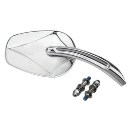 Attitude Inc Attitude Inc Rear View Mirror set, Arrowhead Rectangular Curved Stem, For Harley , Pair Attitude Inc Rear View Mirror set, Arrowhead Rectangular Curved Stem, For Harley , Pair Autofit