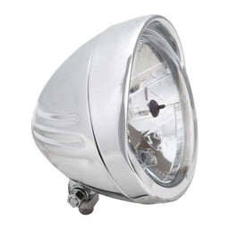 Attitude Inc Attitude Inc Ribbed Style Headlight, 6 Inch Dia , Visor Round Tip ,Chrome E Marked Attitude Inc Ribbed Style Headlight, 6 Inch Dia , Visor Round Tip ,Chrome E Marked Autofit