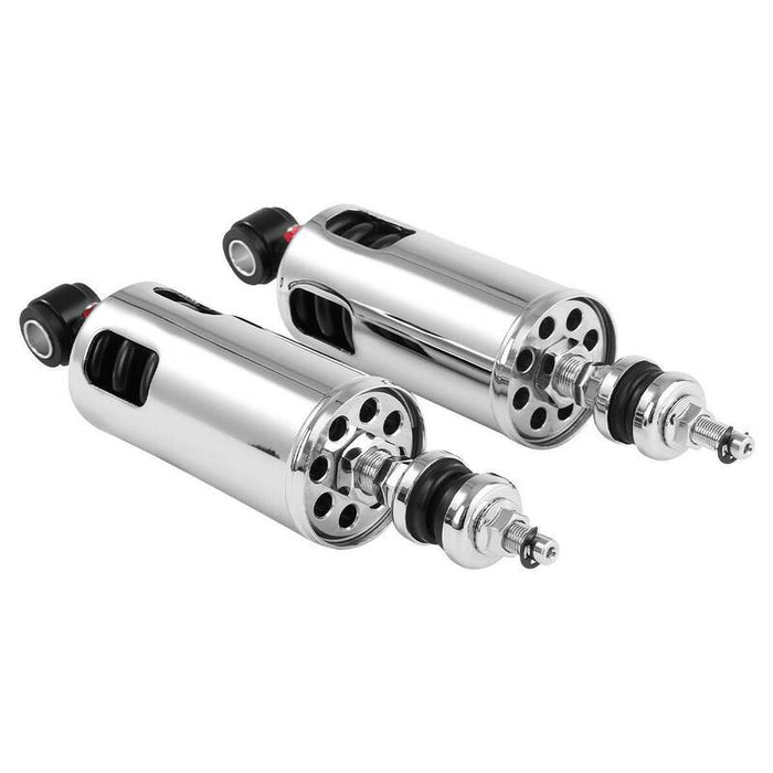 Attitude Inc Attitude Inc Shocks, Heavy Duty Rear Premium Shocks Suspension, Chrome Adjustable, For Harley Softail 2000-2017 Attitude Inc Shocks, Heavy Duty Rear Premium Shocks Suspension, Chrome Adjustable, For Harley Softail 2000-2017 Autofit
