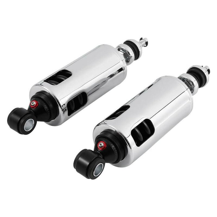 Attitude Inc Attitude Inc Shocks, Heavy Duty Rear Premium Shocks Suspension, Chrome Adjustable, For Harley Softail 2000-2017 Attitude Inc Shocks, Heavy Duty Rear Premium Shocks Suspension, Chrome Adjustable, For Harley Softail 2000-2017 Autofit