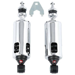 Attitude Inc Attitude Inc Shocks, Heavy Duty Rear Premium Shocks Suspension, Chrome Adjustable, For Harley Softail 2000-2017 Attitude Inc Shocks, Heavy Duty Rear Premium Shocks Suspension, Chrome Adjustable, For Harley Softail 2000-2017 Autofit