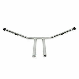 Attitude Inc Attitude Inc, T Factor HandleBar, 1-1/4 in. T-Bars , 8" Rise, Chrome For Harley Dyna Softail Sportster Fat Bob Custom Attitude Inc, T Factor HandleBar, 1-1/4 in. T-Bars , 8" Rise, Chrome For Harley Dyna Softail Sportster Fat Bob Custom Autofit