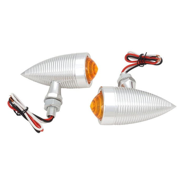 Attitude Inc Attitude Inc Turn Signal Indicator , Bee Hive Design , Polished, Billet Aluminium  For Harley Customs , Set Attitude Inc Turn Signal Indicator , Bee Hive Design , Polished, Billet Aluminium  For Harley Customs , Set Autofit