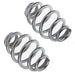 Attitude Inc Attitude Inc Universal 3 Inch Chrome Motorcycle Solo Seat Springs For Harley Chopper Bobber, Pair Attitude Inc Universal 3 Inch Chrome Motorcycle Solo Seat Springs For Harley Chopper Bobber, Pair Autofit