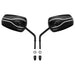 Attitude Inc Attitude Inc Universal Rear View Mirror, 8mm Black For Harley Touring Road King Softail Sportster , Set Attitude Inc Universal Rear View Mirror, 8mm Black For Harley Touring Road King Softail Sportster , Set Autofit