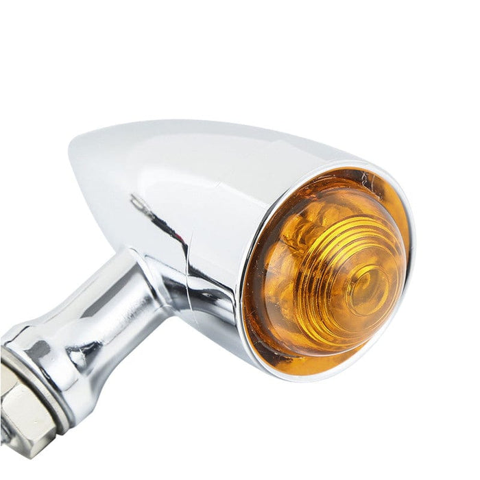 Attitude Inc Attitude Inc Universal Turn Signal Indicator, Bullet Retro, LED, Billet Aluminium Chrome, For Harley Customs, Set Attitude Inc Universal Turn Signal Indicator, Bullet Retro, LED, Billet Aluminium Chrome, For Harley Customs, Set Autofit