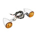 Attitude Inc Attitude Inc Universal Turn Signal Indicator, Bullet Retro, LED, Billet Aluminium Chrome, For Harley Customs, Set Attitude Inc Universal Turn Signal Indicator, Bullet Retro, LED, Billet Aluminium Chrome, For Harley Customs, Set Autofit