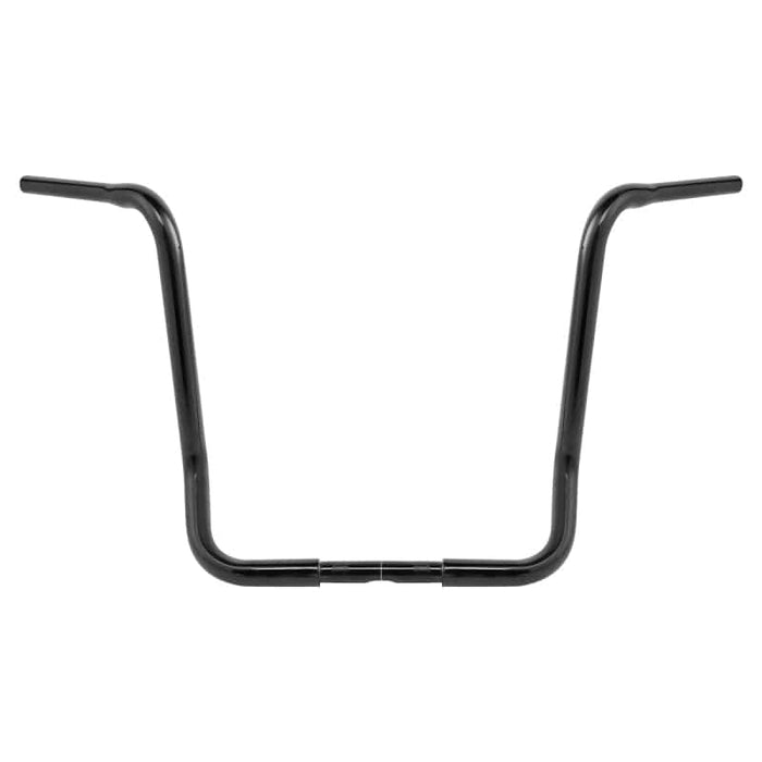 Attitude Inc Attitude Inc Wide Ape Pullback Handlebar, Black Powder Coat, 17 in. Rise 1-1/4 in., For Harley Sporster ,Softail Custom, Each Attitude Inc Wide Ape Pullback Handlebar, Black Powder Coat, 17 in. Rise 1-1/4 in., For Harley Sporster ,Softail Custom, Each Autofit