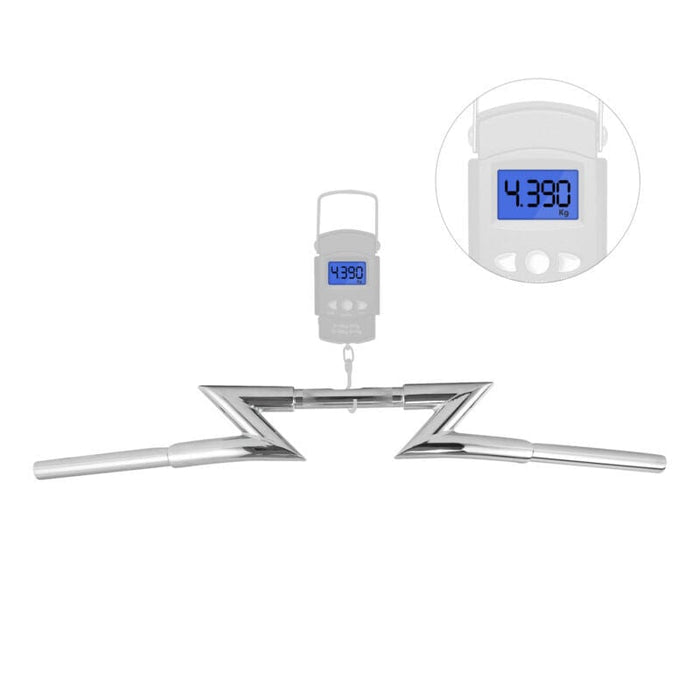 Attitude Inc Attitude Inc Zee Bar, Handlebar 1-1/4 in, Chrome, For Harley  Softail Sportster Fat Boy Dyna, Each Attitude Inc Zee Bar, Handlebar 1-1/4 in, Chrome, For Harley  Softail Sportster Fat Boy Dyna, Each Autofit