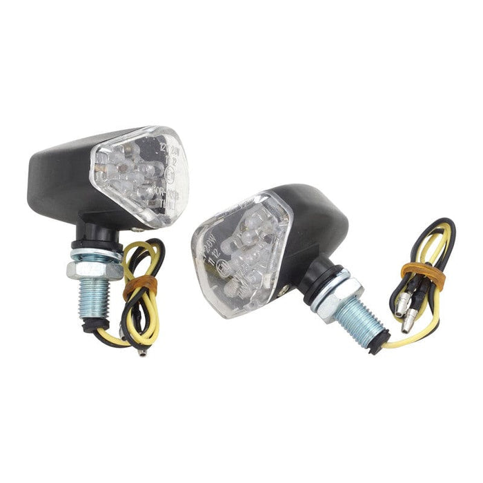 Attitude Inc Attitude lnc Turn Signal Lights, Clear Indicators, LED, Plastic Body Black, For Harley Custom, Set Attitude lnc Turn Signal Lights, Clear Indicators, LED, Plastic Body Black, For Harley Custom, Set Autofit