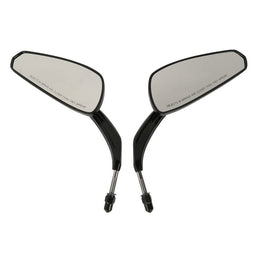 Attitude Inc Attitude Rearview Mirror , Teardrop Black, Universal 8mm stud, For Harley Sportster Softail Road King Glide, Pair Attitude Rearview Mirror , Teardrop Black, Universal 8mm stud, For Harley Sportster Softail Road King Glide, Pair Autofit