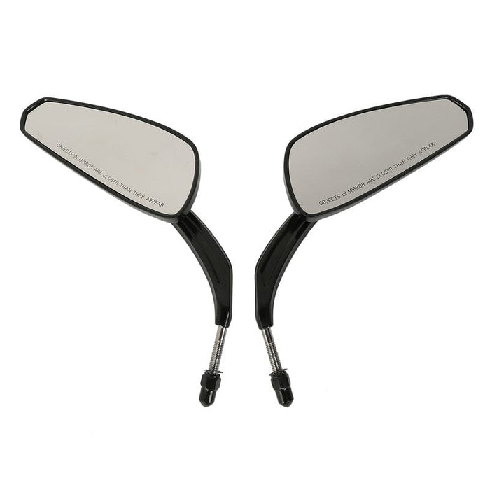 Attitude Inc Attitude Rearview Mirror , Teardrop Black, Universal 8mm stud, For Harley Sportster Softail Road King Glide, Pair Attitude Rearview Mirror , Teardrop Black, Universal 8mm stud, For Harley Sportster Softail Road King Glide, Pair Autofit