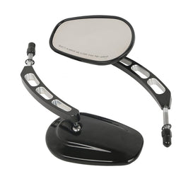 Attitude Inc Attitude Rearview Mirror, Universal 8mm fitment ,Black Machined for Harley Touring FL Sportster XL883 XL1200 Motor, Pair Attitude Rearview Mirror, Universal 8mm fitment ,Black Machined for Harley Touring FL Sportster XL883 XL1200 Motor, Pair Autofit