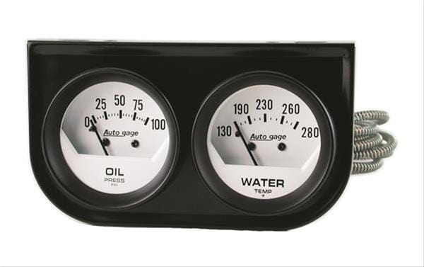 Auto gage Autogage by AutoMeter Analog Gauge Consoles 2323 Autofit