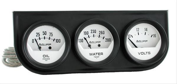 Auto gage Autogage by AutoMeter Analog Gauge Consoles 2324 Autofit