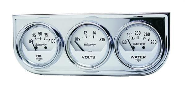 Auto gage Autogage by AutoMeter Analog Gauge Consoles 2325 Autofit
