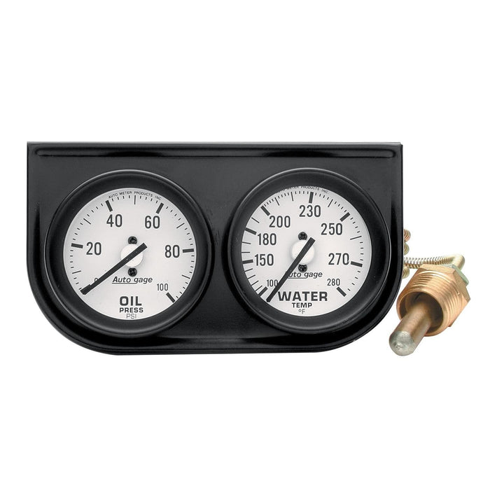Auto gage Autogage by AutoMeter Analog Gauge Consoles 2326 Autofit