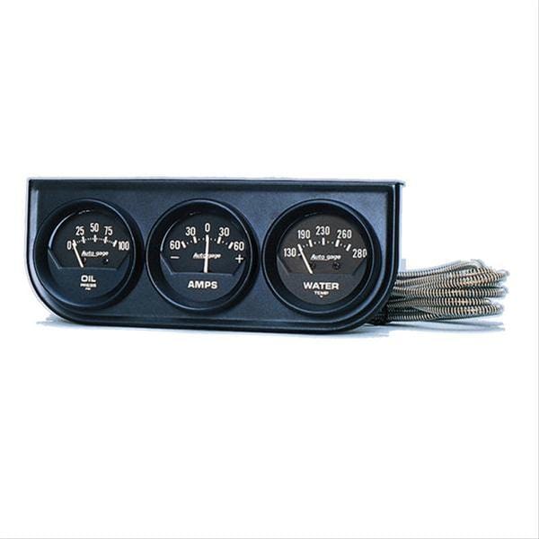 Auto gage Autogage by AutoMeter Analog Gauge Consoles 2347 Autofit