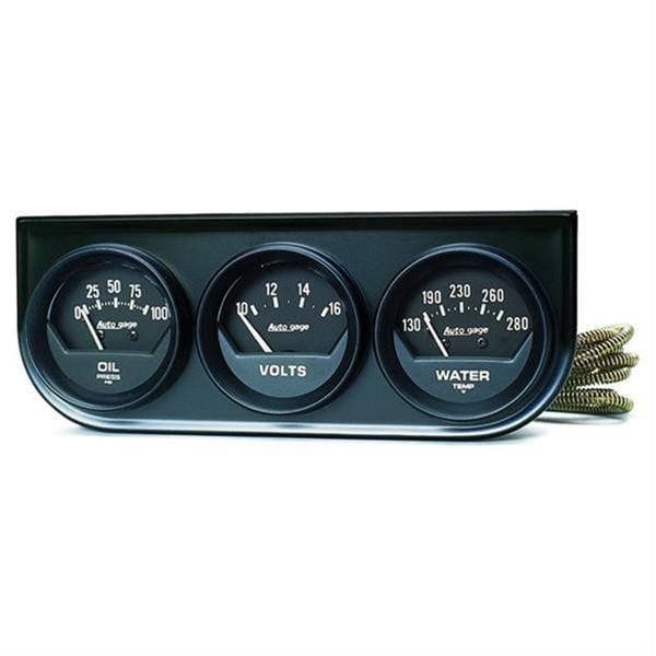 Auto gage Autogage by AutoMeter Analog Gauge Consoles 2348 Autofit