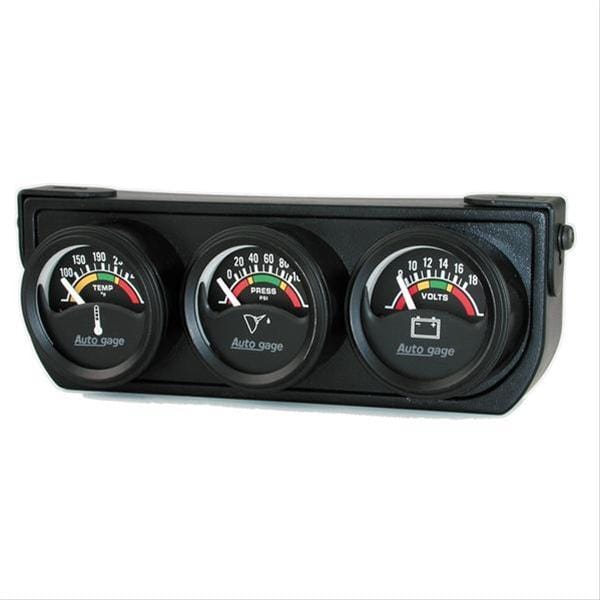 Auto gage Autogage by AutoMeter Analog Gauge Consoles 2391 Autofit