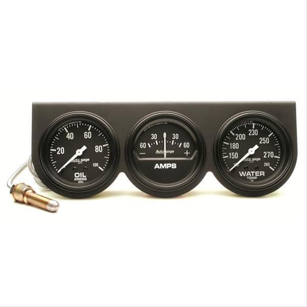 Auto gage Autogage by AutoMeter Analog Gauge Consoles 2394 Autofit