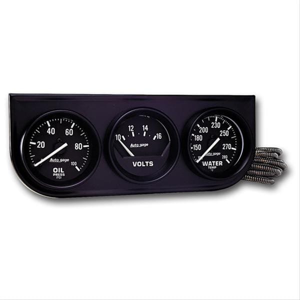 Auto gage Autogage by AutoMeter Analog Gauge Consoles 2397 Autofit