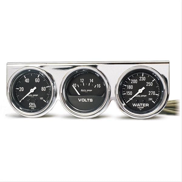 Auto gage Autogage by AutoMeter Analog Gauge Consoles 2399 Autofit