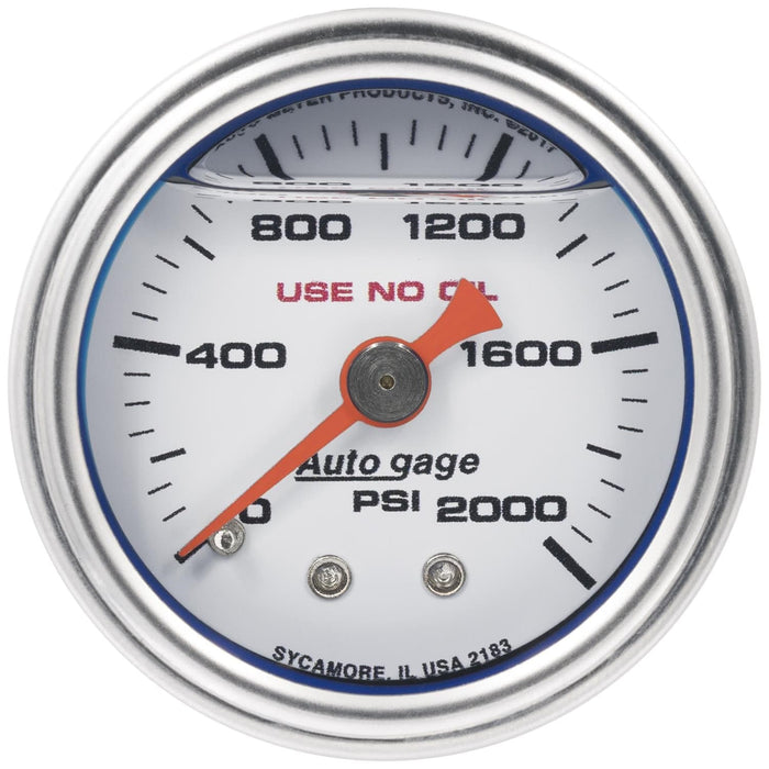 Auto gage Autogage by AutoMeter Analog Gauges 2183 Autofit
