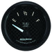 AUTOMETER 2-1/16", Black Carbon Fiber Dial, Short Sweep Electric, 240E-33F ohm GT Series Fuel Level Gauge AU8016 Autofit