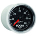 AUTOMETER 2-1/16", In-Dash, Full Sweep Mechanical, 0-60 psi GS Series Boost Gauge AU3805 Autofit