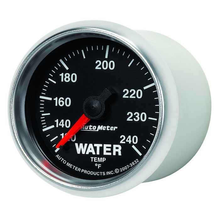 AUTOMETER 2-1/16", In-Dash, Full Sweep Mechanical, 120-240°F GS Series Water Temperature Gauge AU3832 Autofit