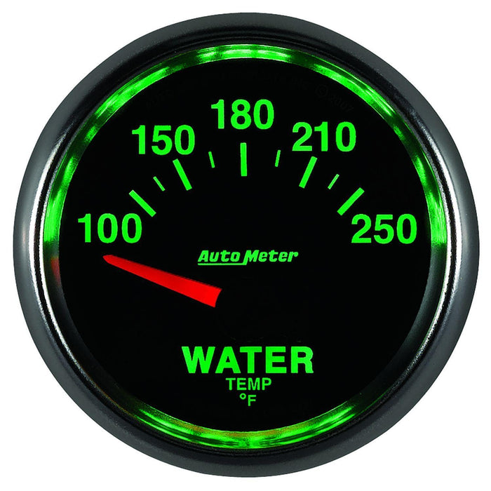 AUTOMETER 2-1/16", In-Dash, Short Sweep Electric, 100-250°F GS Series Water Temperature Gauge AU3837 Autofit