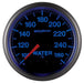 AUTOMETER 2-1/16", Programmable Warning Function, 100-260°F Elite Series Water Temperature Gauge AU5654 Autofit