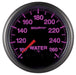 AUTOMETER 2-1/16", Programmable Warning Function, 100-260°F Elite Series Water Temperature Gauge AU5654 Autofit
