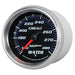 AUTOMETER 2-5/8", Full Short Sweep Mechanical, 140-280°F Cobalt Series Water Temperature Gauge AU7931 Autofit