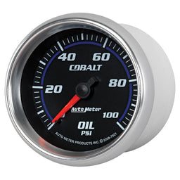 AUTOMETER 2-5/8", Full Sweep Mechanical, 0-100 psi Cobalt Series Oil Pressure Gauge AU7921 Autofit