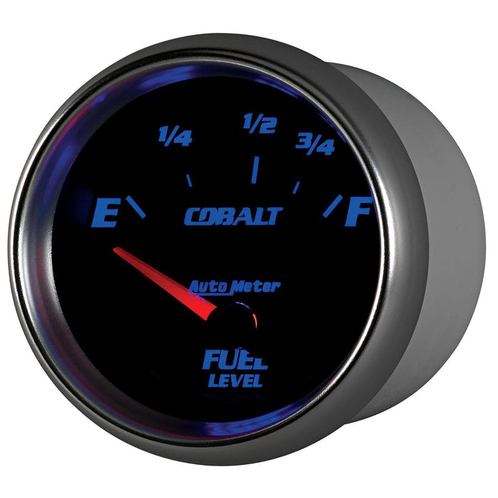 AUTOMETER 2-5/8", Short Sweep Electric, Ford, 73 ohms Empty/10 ohms Full Cobalt Series Fuel Level Gauge AU7915 Autofit