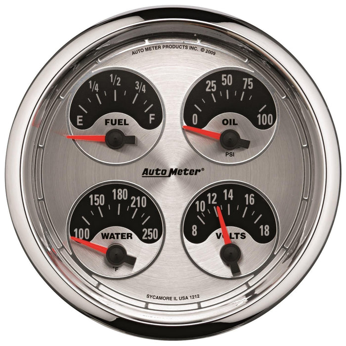 AutoMeter AutoMeter American Muscle Analog Gauge Kits 1205 Autofit