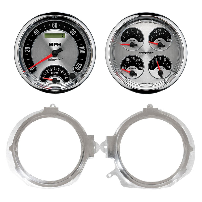 AutoMeter AutoMeter American Muscle Instrument Clusters 7056-01 Autofit